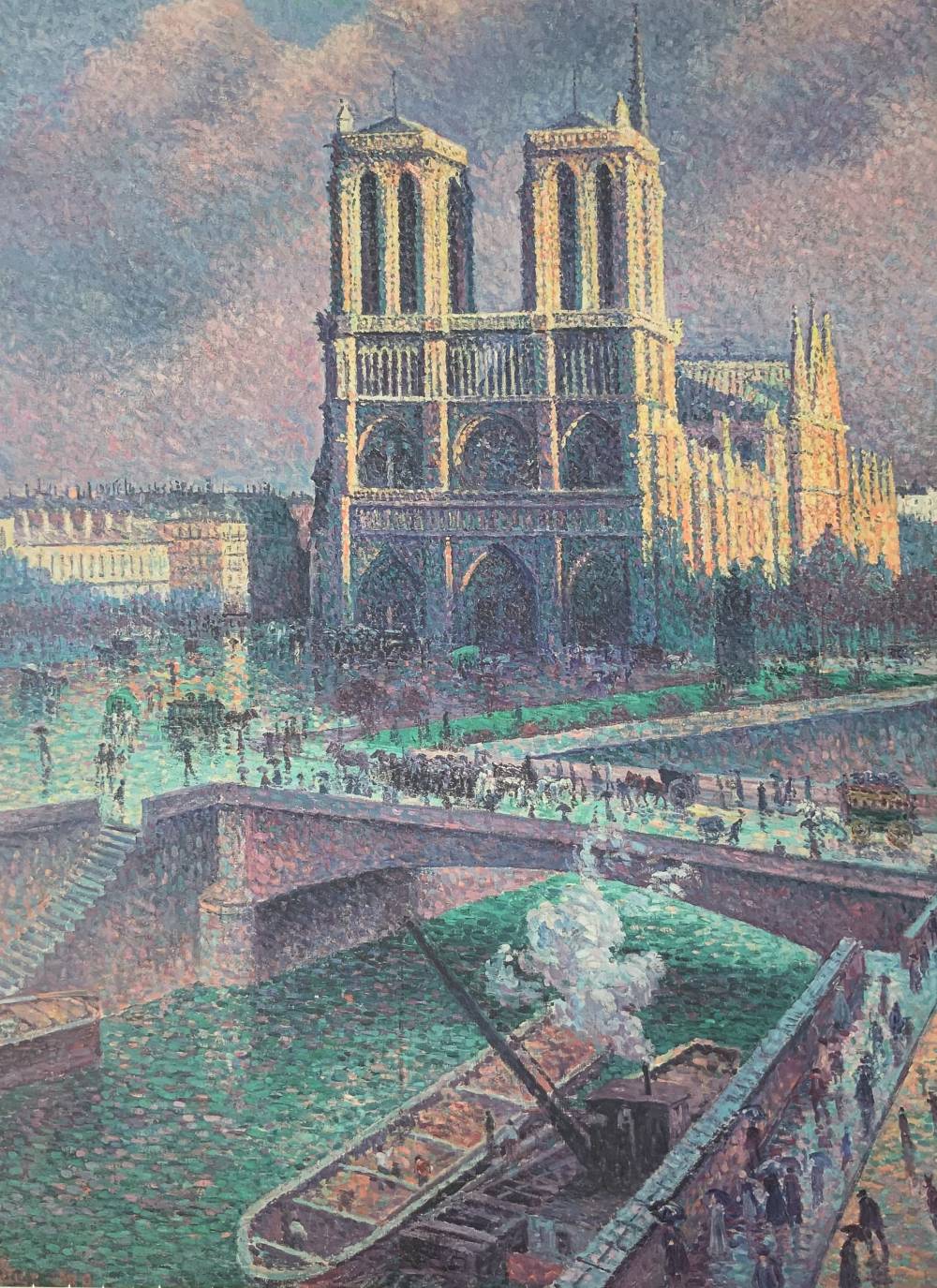 Puzzle Notre-Dame de Paris de Maximilien Luce