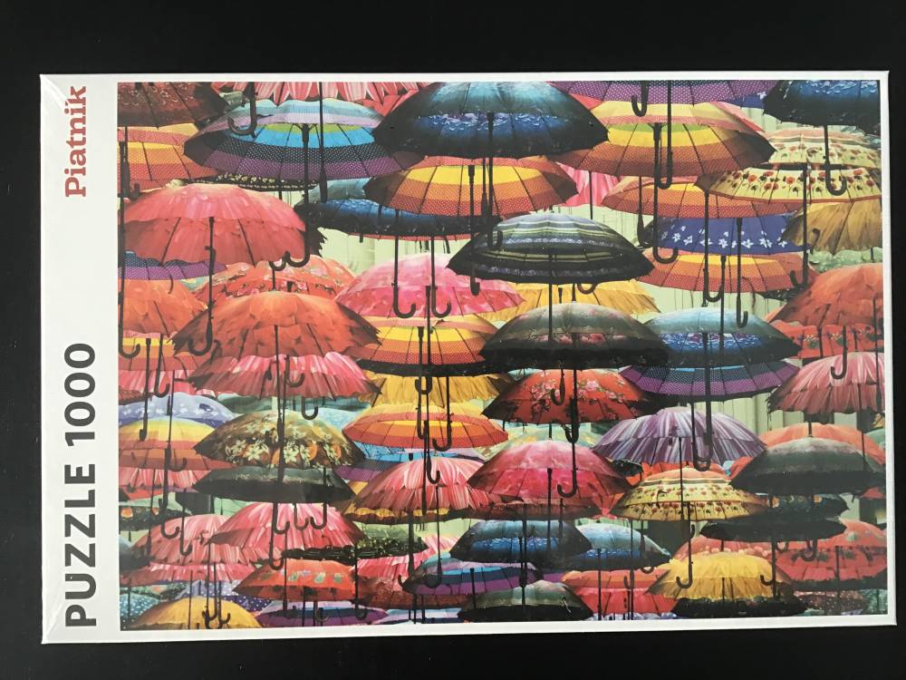 Puzzle Parapluies multicolores